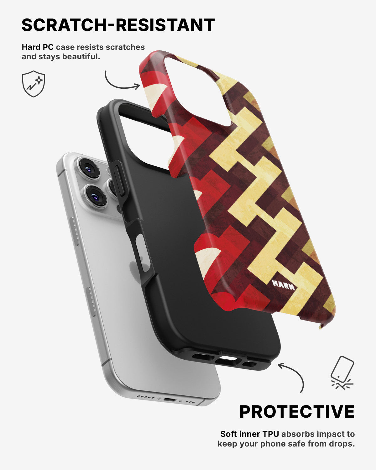 iPhone 16 Pro Max Tough Case – 70s - View 2