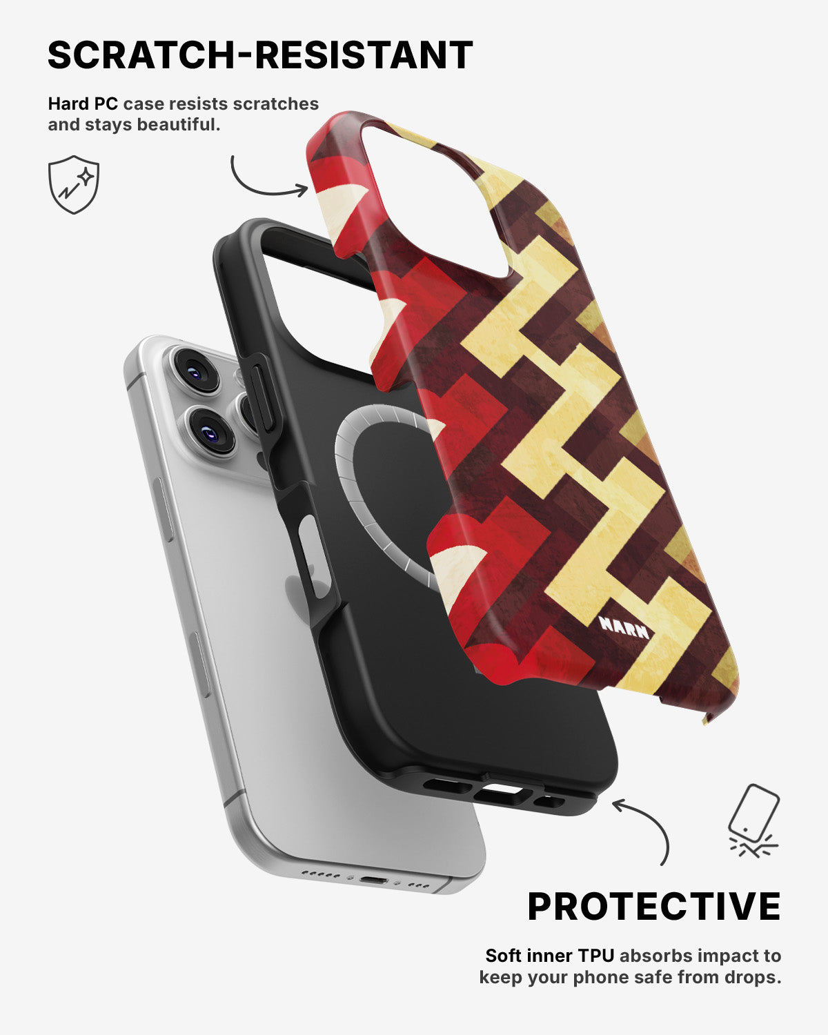 iPhone 16 Pro Max Tough Case – 70s - View 2