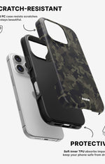 iPhone 16 Pro Max Tough Case – Jungle Green Camo - View 2