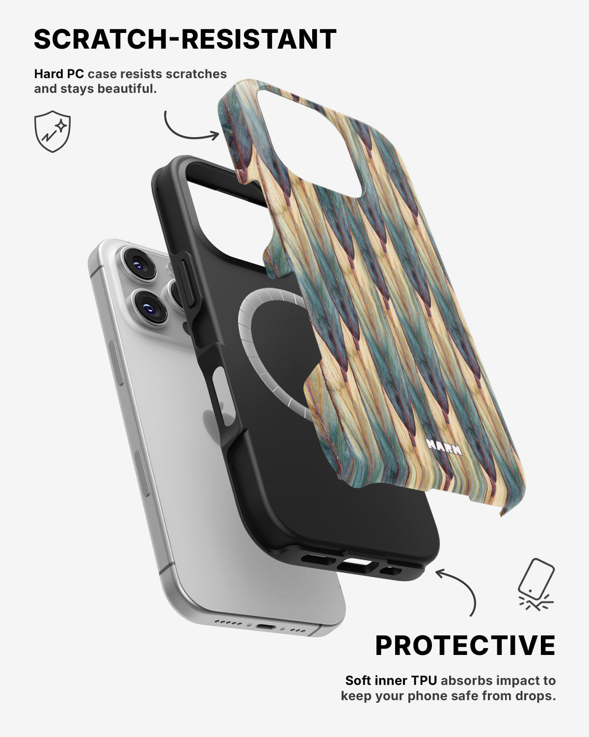 iPhone 16 Pro Max Tough Case – Happy Place - View 2