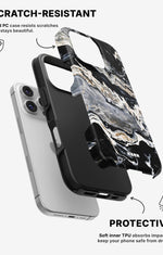 iPhone 16 Pro Max Tough Case – Dark Swirl - View 2