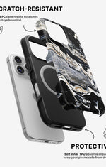 iPhone 16 Pro Max Tough Case – Dark Swirl - View 2