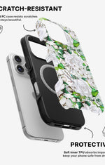 iPhone 16 Pro Max Tough Case – White Bloom - View 2