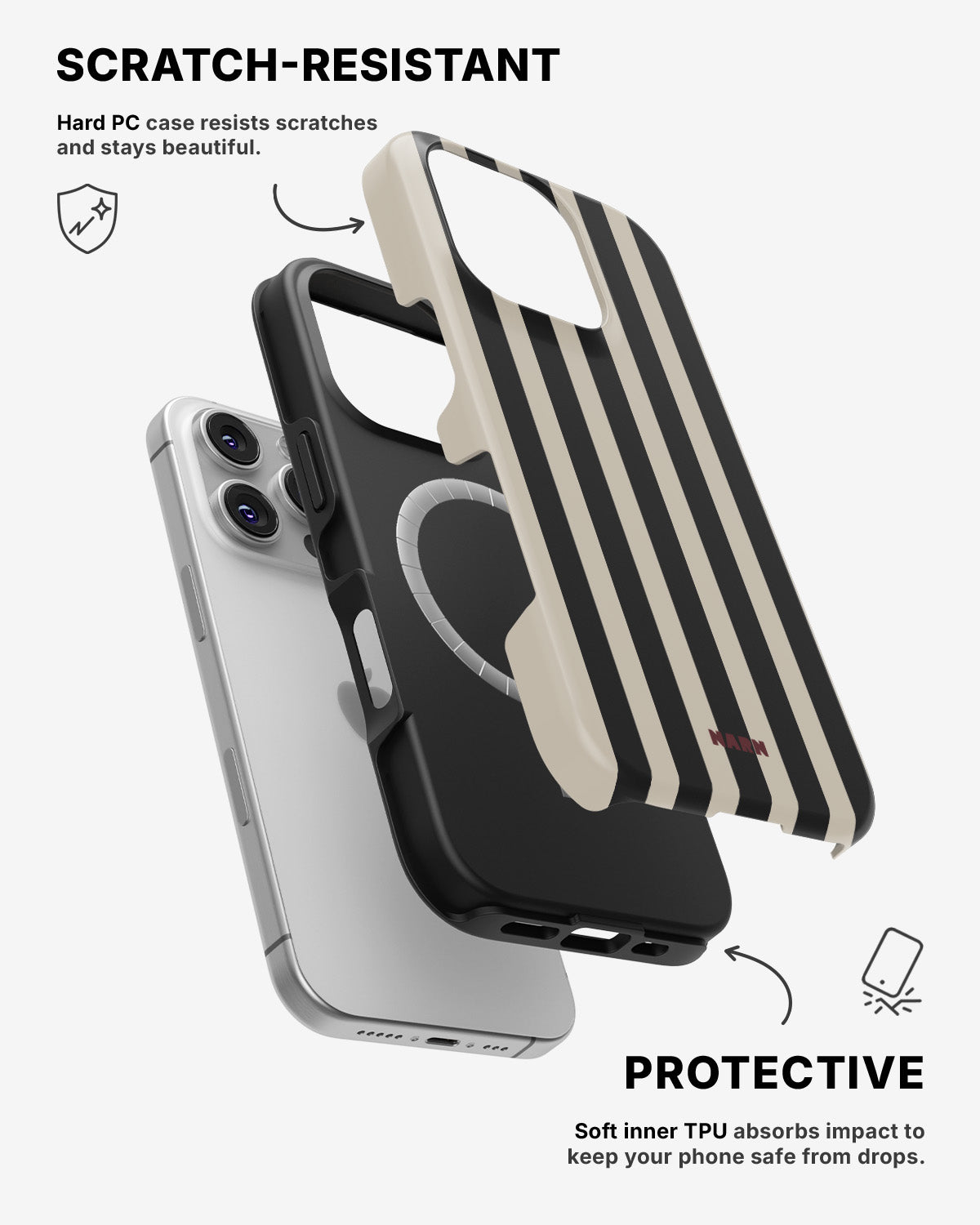 iPhone 16 Pro Max Tough Case – Classique - View 2