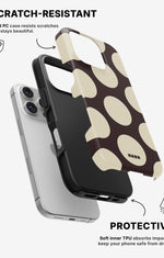 iPhone 16 Pro Max Tough Case – Bold Dots - View 2