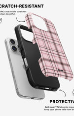 iPhone 16 Pro Max Tough Case – Plaid Skirt - View 2