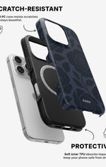 iPhone 16 Pro Max Tough Case – Midnight Rose - View 2