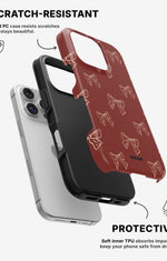iPhone 16 Pro Max Tough Case – Cherry Bows - View 2