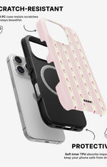 iPhone 16 Pro Max Tough Case – Rose Lines - View 2