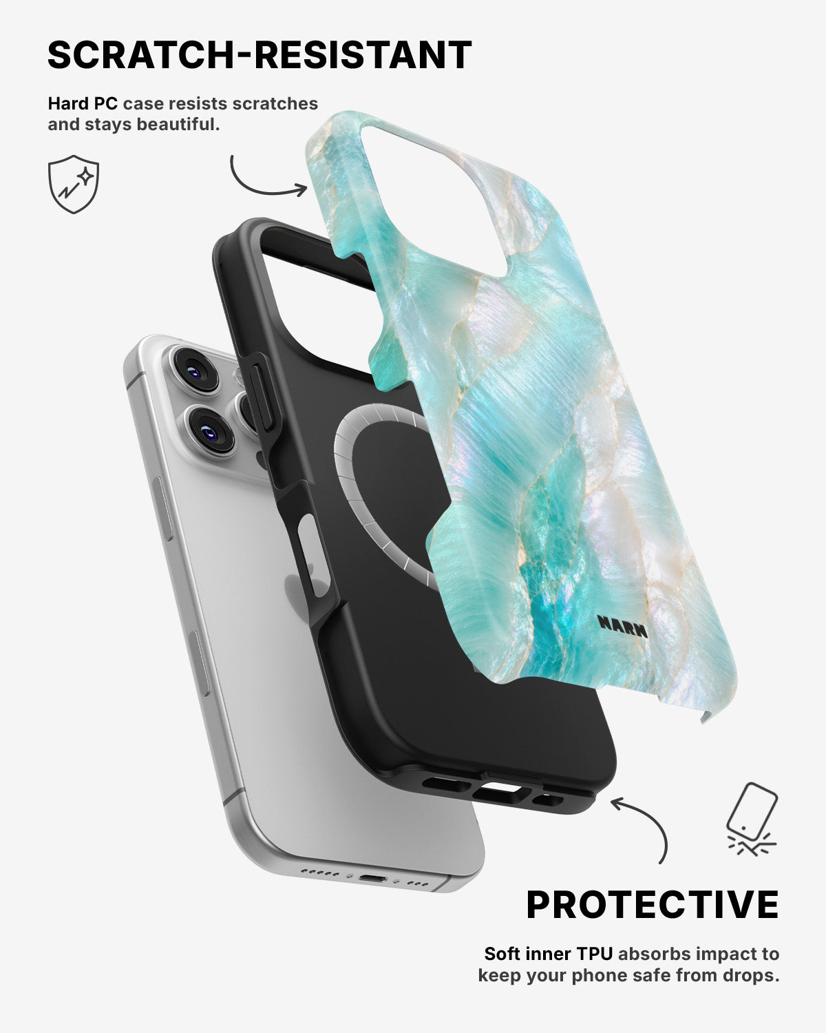 iPhone 16 Pro Max Tough Case – Mermaid - View 2