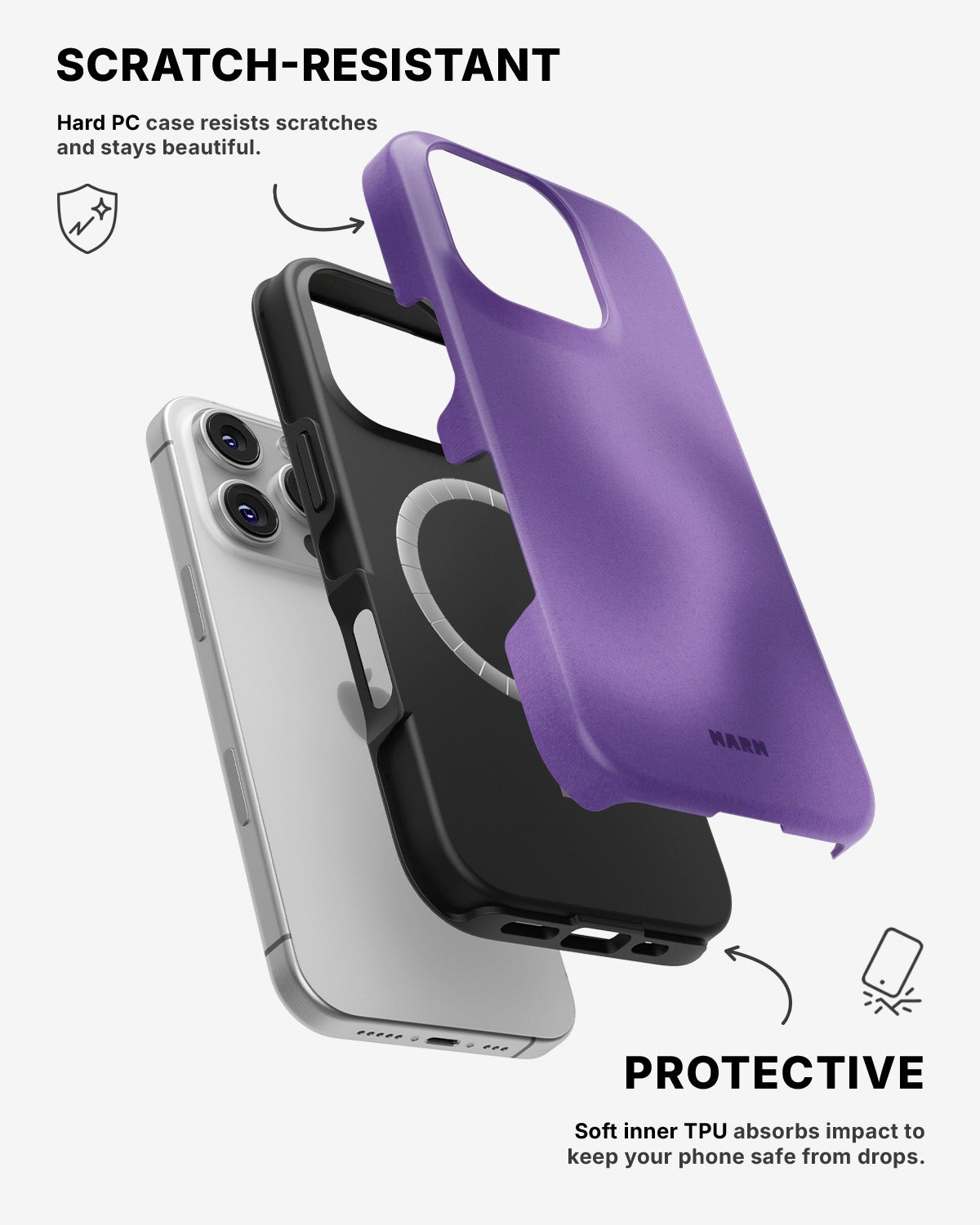 iPhone 16 Pro Max Tough Case – Violetta - View 2