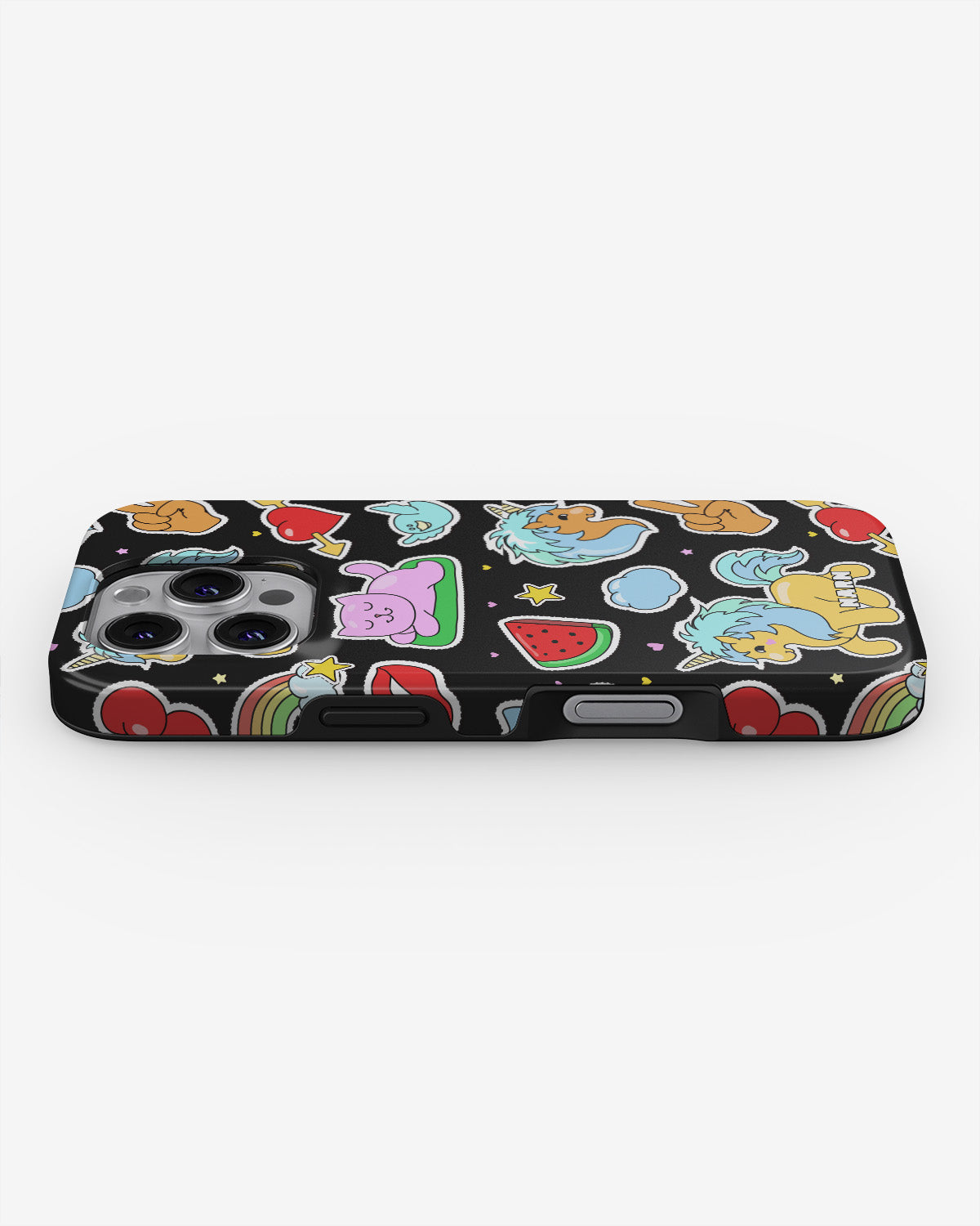 iPhone 16 Pro Max Tough Case – Cute Stickers - View 3