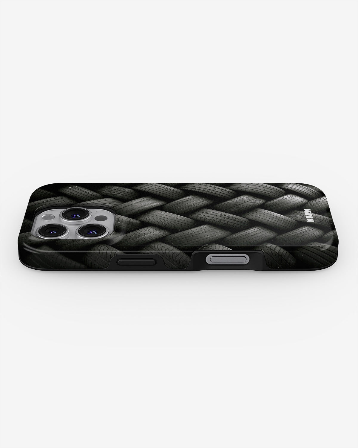 iPhone 16 Pro Max Tough Case – Tires Wall - View 3