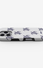 iPhone 16 Pro Max Tough Case – Blue Turtles - View 3
