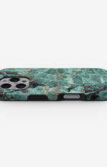 iPhone 16 Pro Max Tough Case – Green Marble - View 3