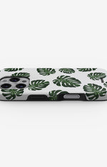 iPhone 16 Pro Max Tough Case – Monstera Pattern - View 3