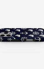iPhone 16 Pro Max Tough Case – Deep Blue Voyage - View 3