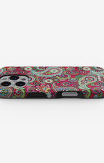 iPhone 16 Pro Max Tough Case – Paisley Paradise - View 3