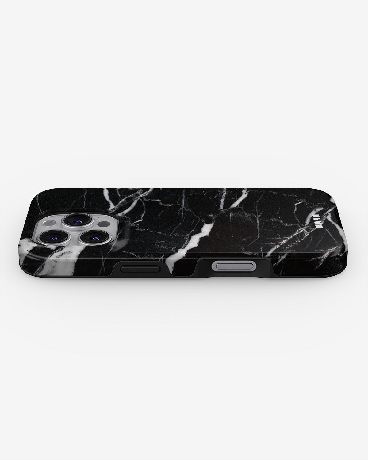 iPhone 16 Pro Max Tough Case – Black Marble - View 3