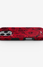 iPhone 16 Pro Max Tough Case – Red Roses - View 3