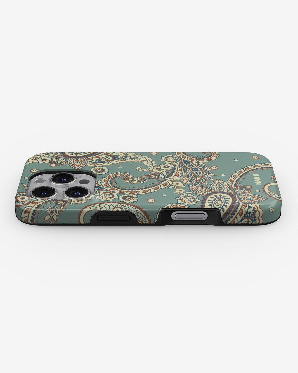 iPhone 16 Pro Max Tough Case – Paisley Green - View 3