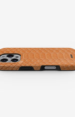 iPhone 16 Pro Max Tough Case – Orange Snake - View 3