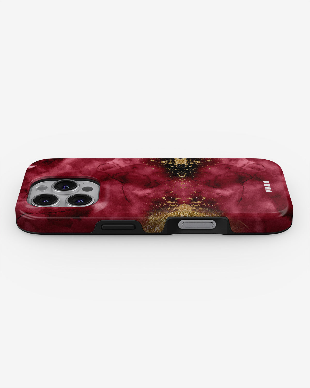 iPhone 16 Pro Max Tough Case – Burgendy Shimmer - View 3