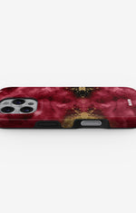 iPhone 16 Pro Max Tough Case – Burgendy Shimmer - View 3