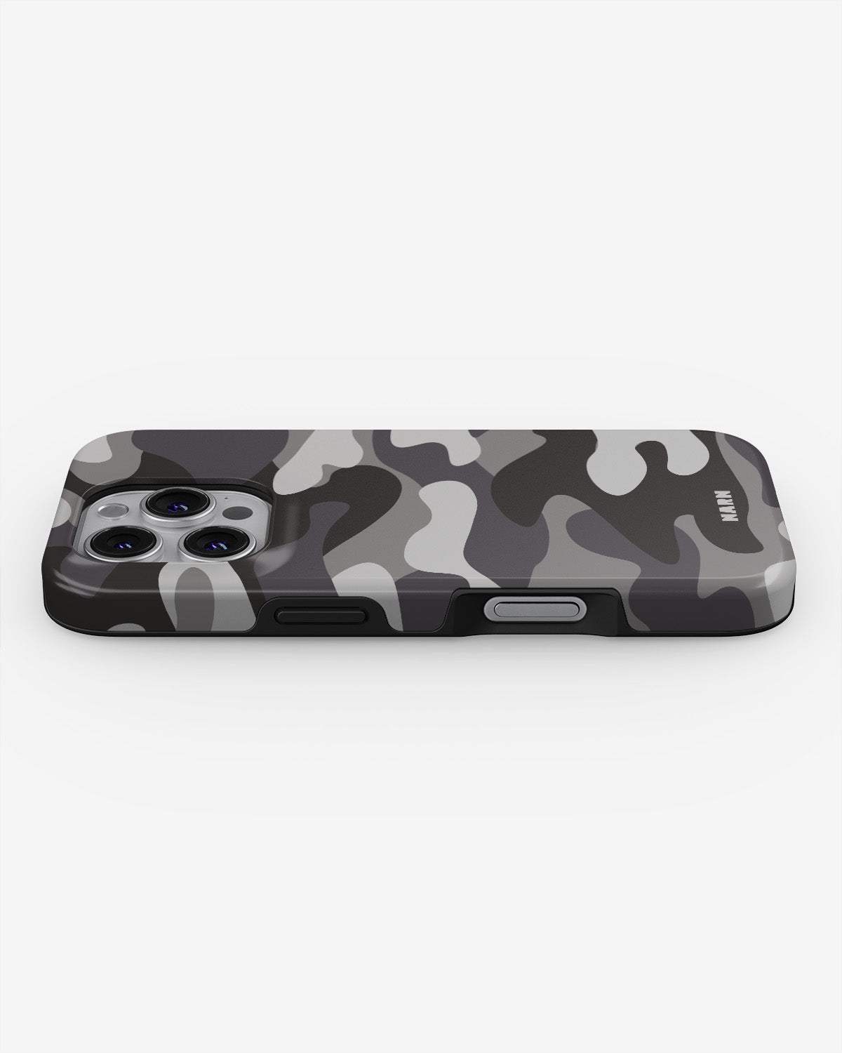 iPhone 16 Pro Max Tough Case – Grey Camo - View 3
