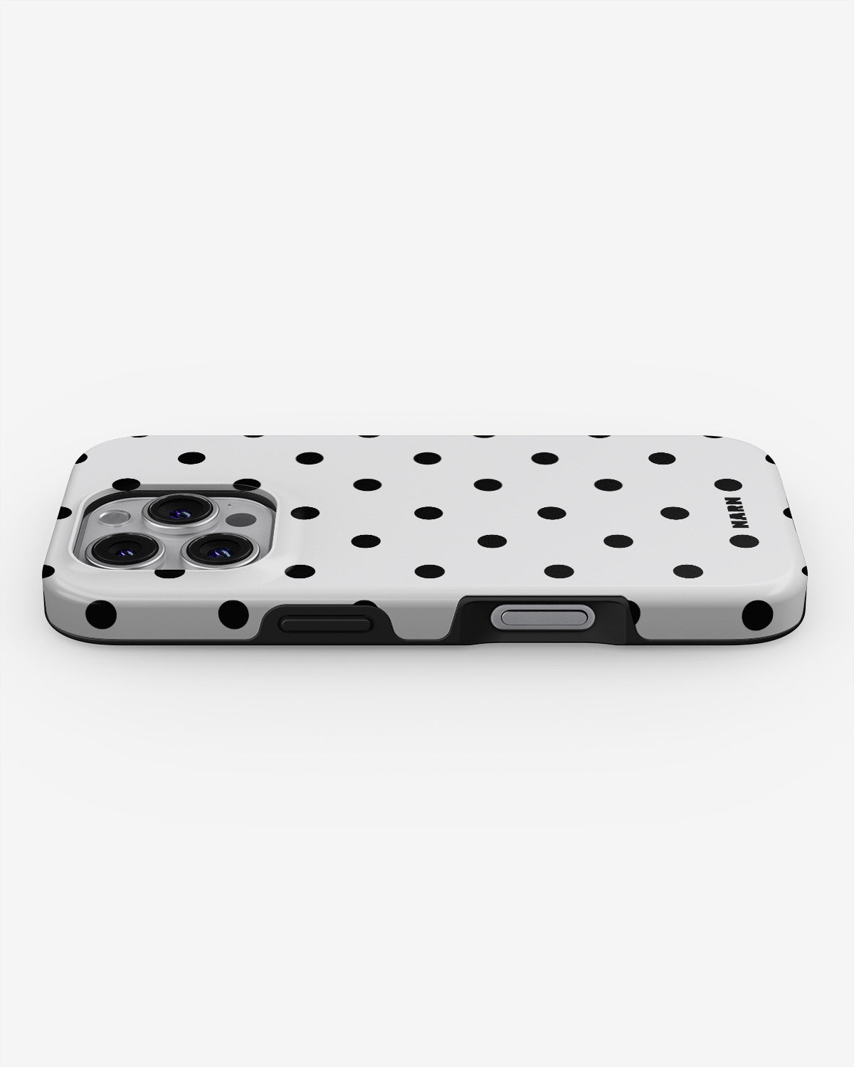 iPhone 16 Pro Max Tough Case – Mono Dots - View 3