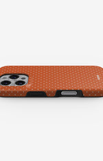 iPhone 16 Pro Max Tough Case – Sunrise Dots - View 3