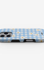iPhone 16 Pro Max Tough Case – Blue Daisies - View 3