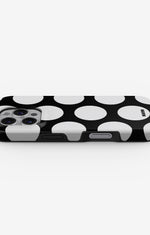iPhone 16 Pro Max Tough Case – Bold Dots - View 3