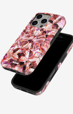 iPhone 16 Pro Max Tough Case – Pink Crystals - View 4