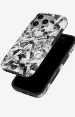 iPhone 16 Pro Max Tough Case – Grey Crystals - View 4