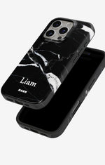 iPhone 16 Pro Max Tough Case – Custom - Black Marble - View 4
