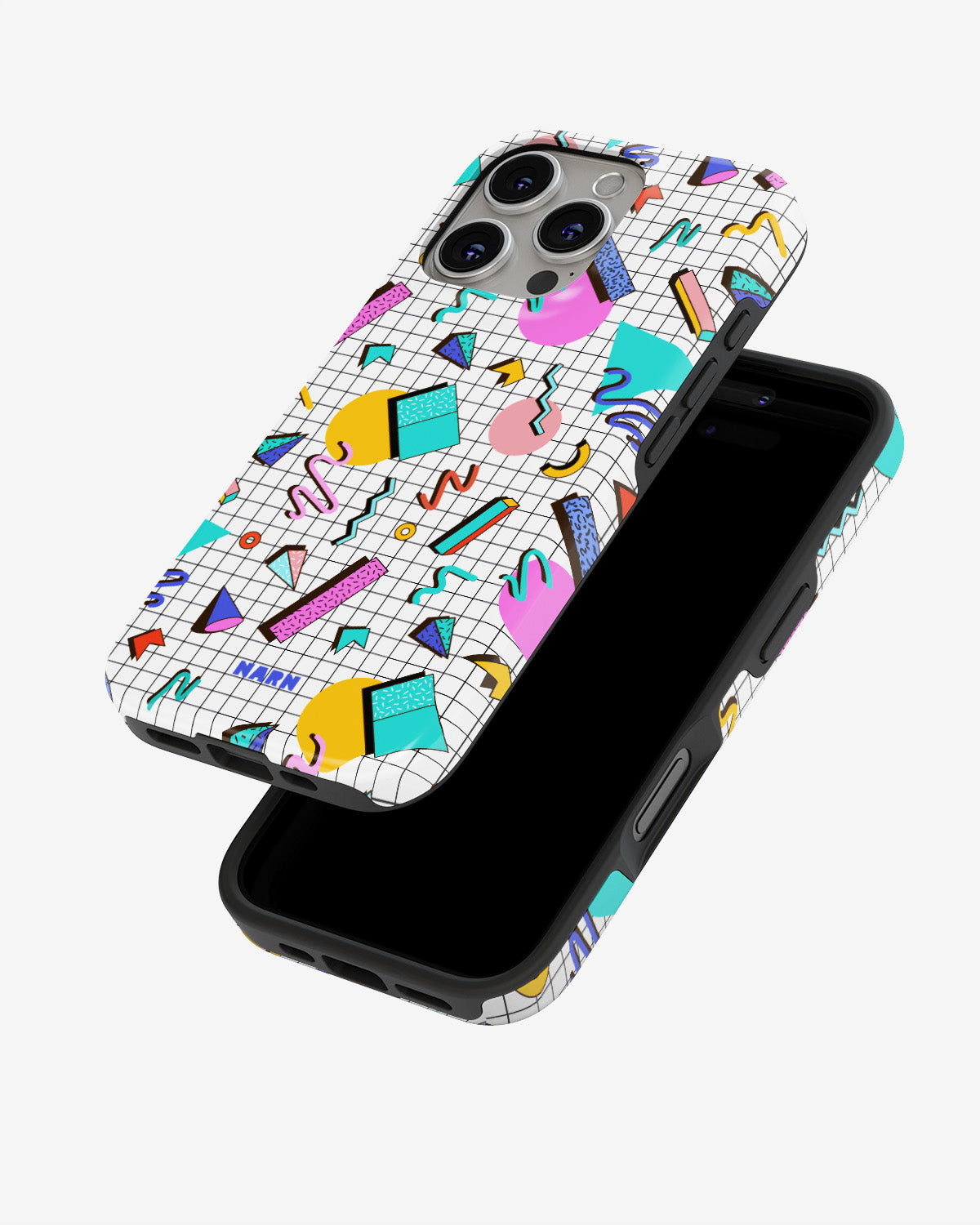 iPhone 16 Pro Max Tough Case – 80s Memphis - View 4