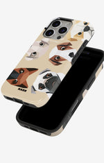 iPhone 16 Pro Max Tough Case – Cute Dogs - View 4