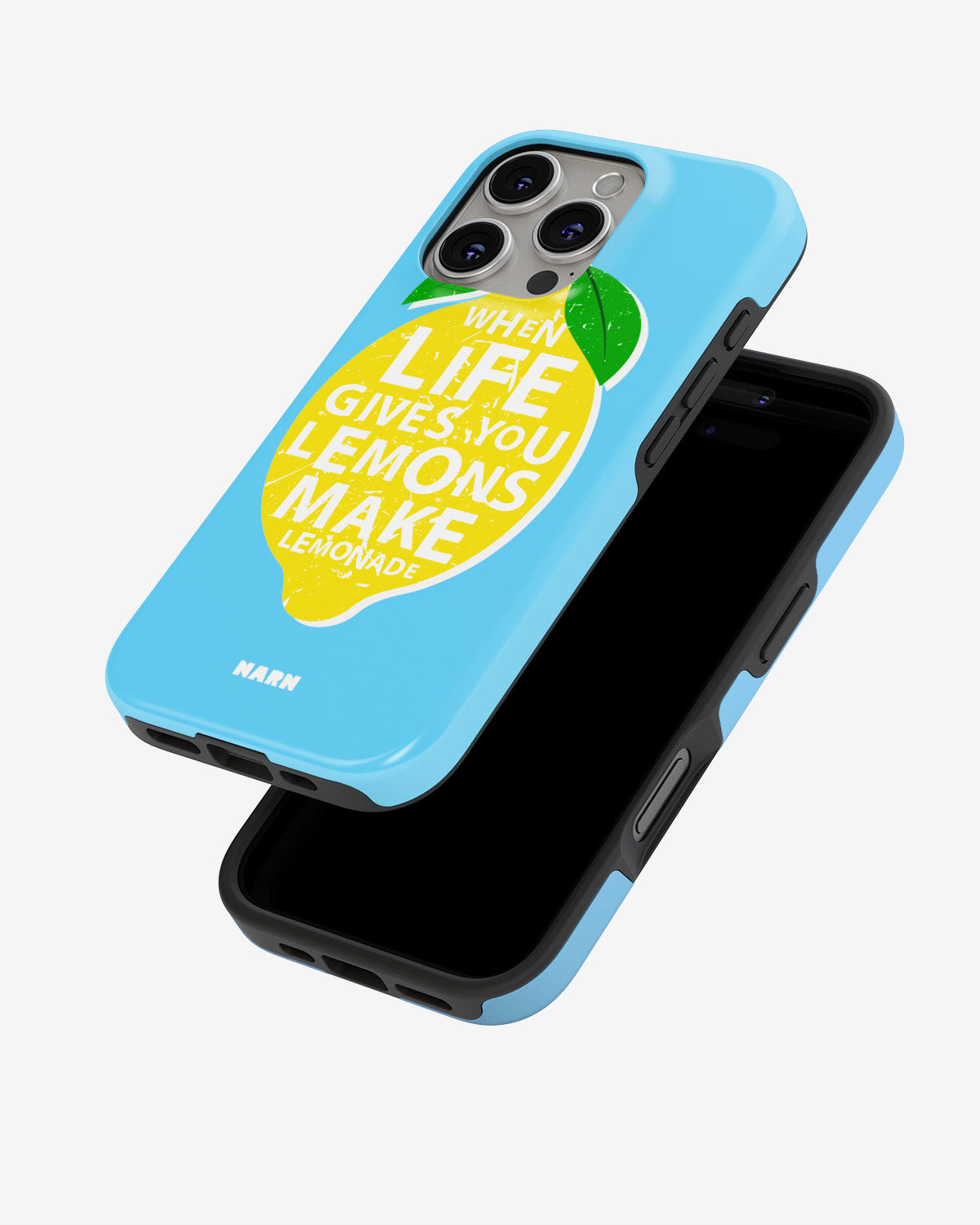 iPhone 16 Pro Max Tough Case – Lemon Quote - View 4