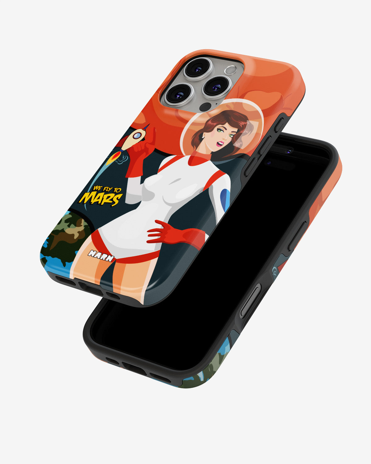 iPhone 16 Pro Max Tough Case – We Fly To Mars - View 4