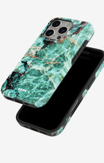 iPhone 16 Pro Max Tough Case – Green Marble - View 4