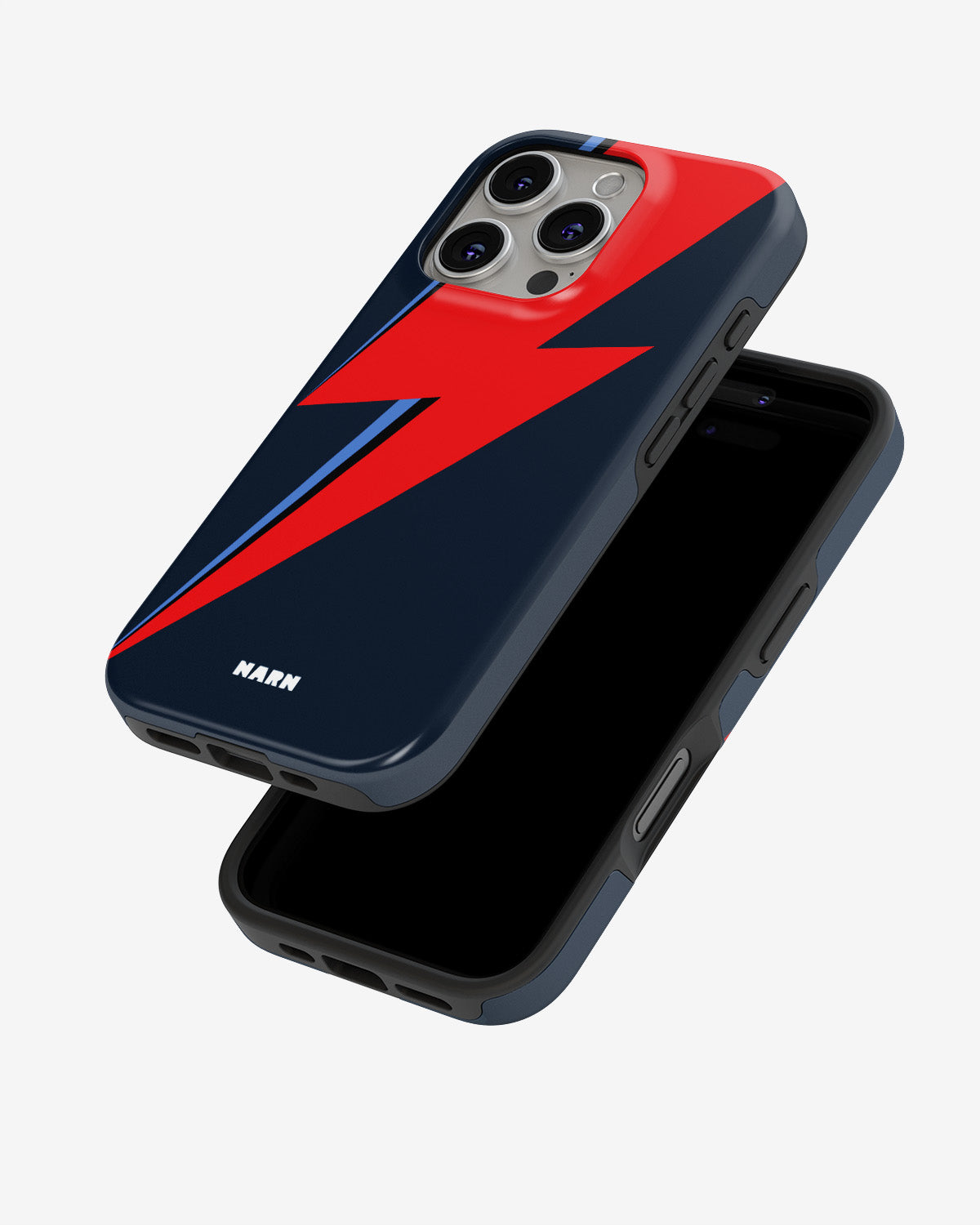 iPhone 16 Pro Max Tough Case – Blue Bowie - View 4