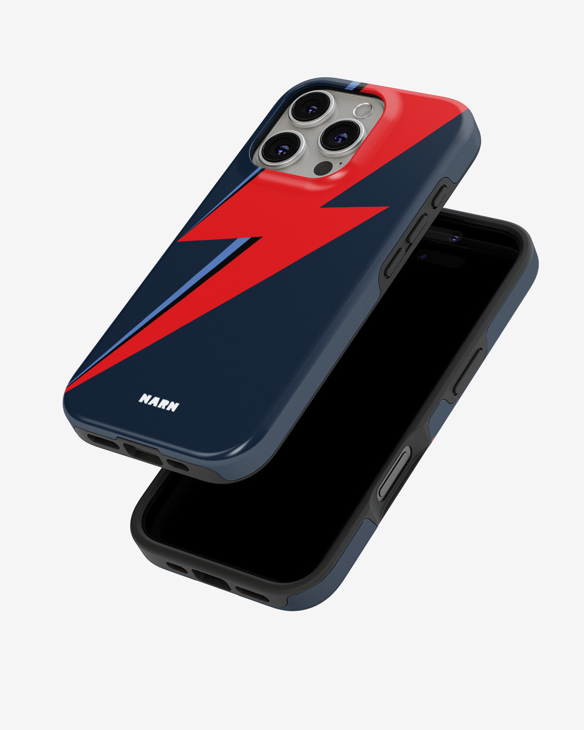 iPhone 16 Pro Max Tough Case – Blue Bowie - View 4