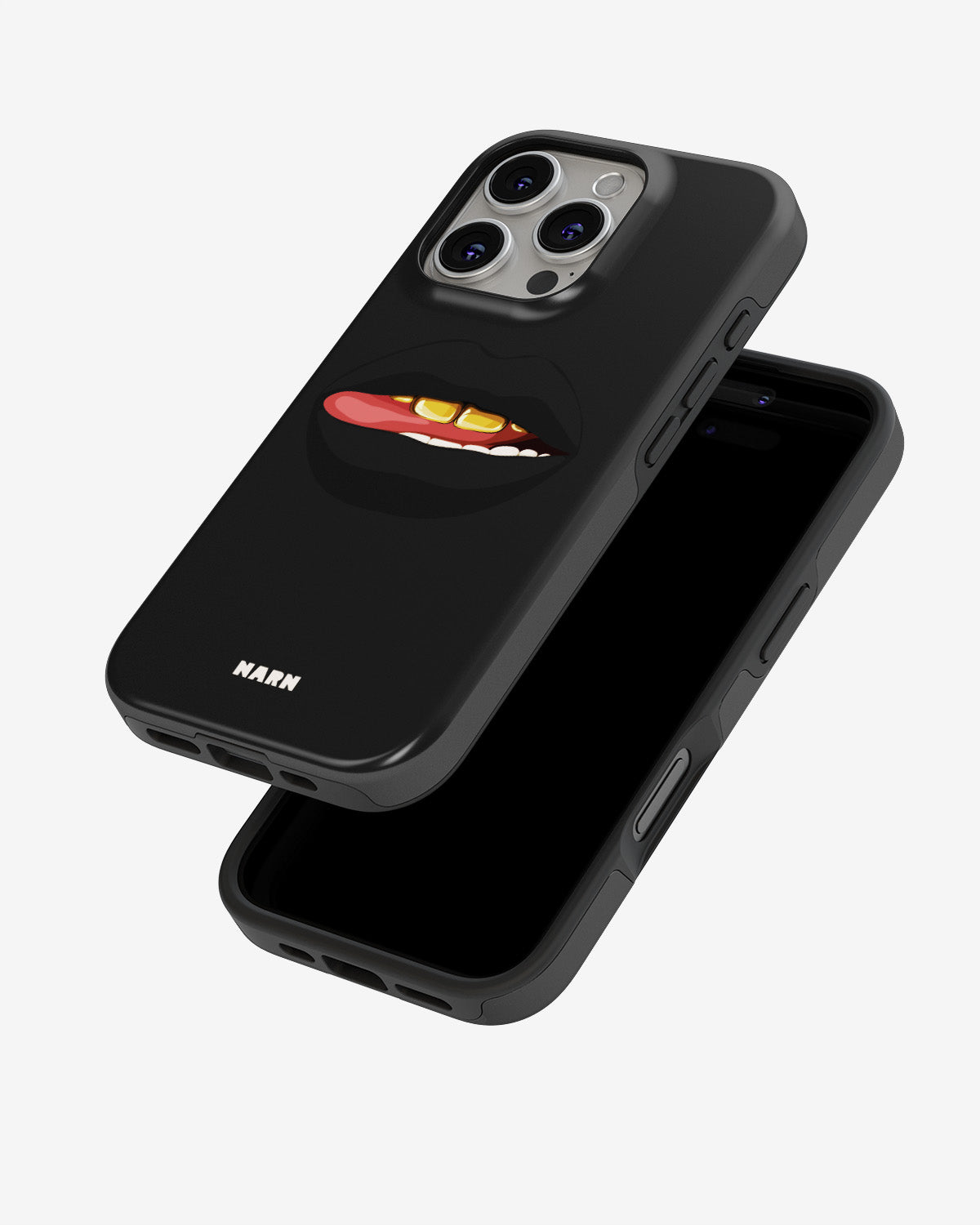 iPhone 16 Pro Max Tough Case – Golden Lips - View 4