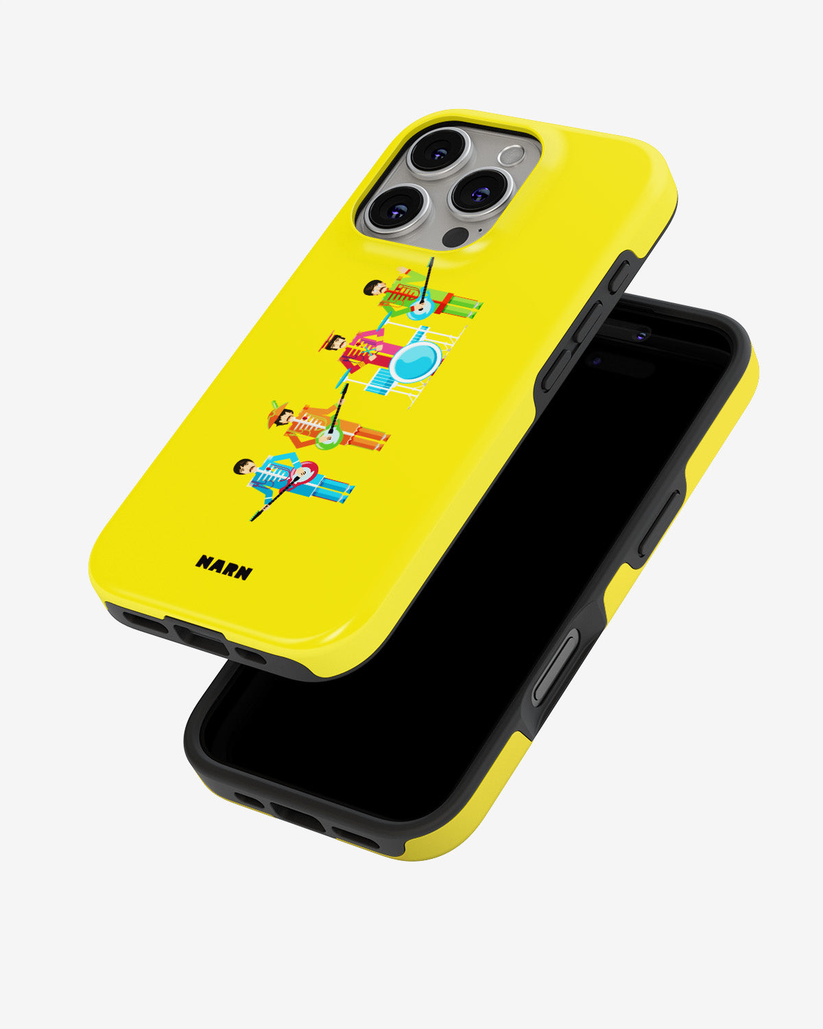 iPhone 16 Pro Max Tough Case – Beatles Yellow - View 4