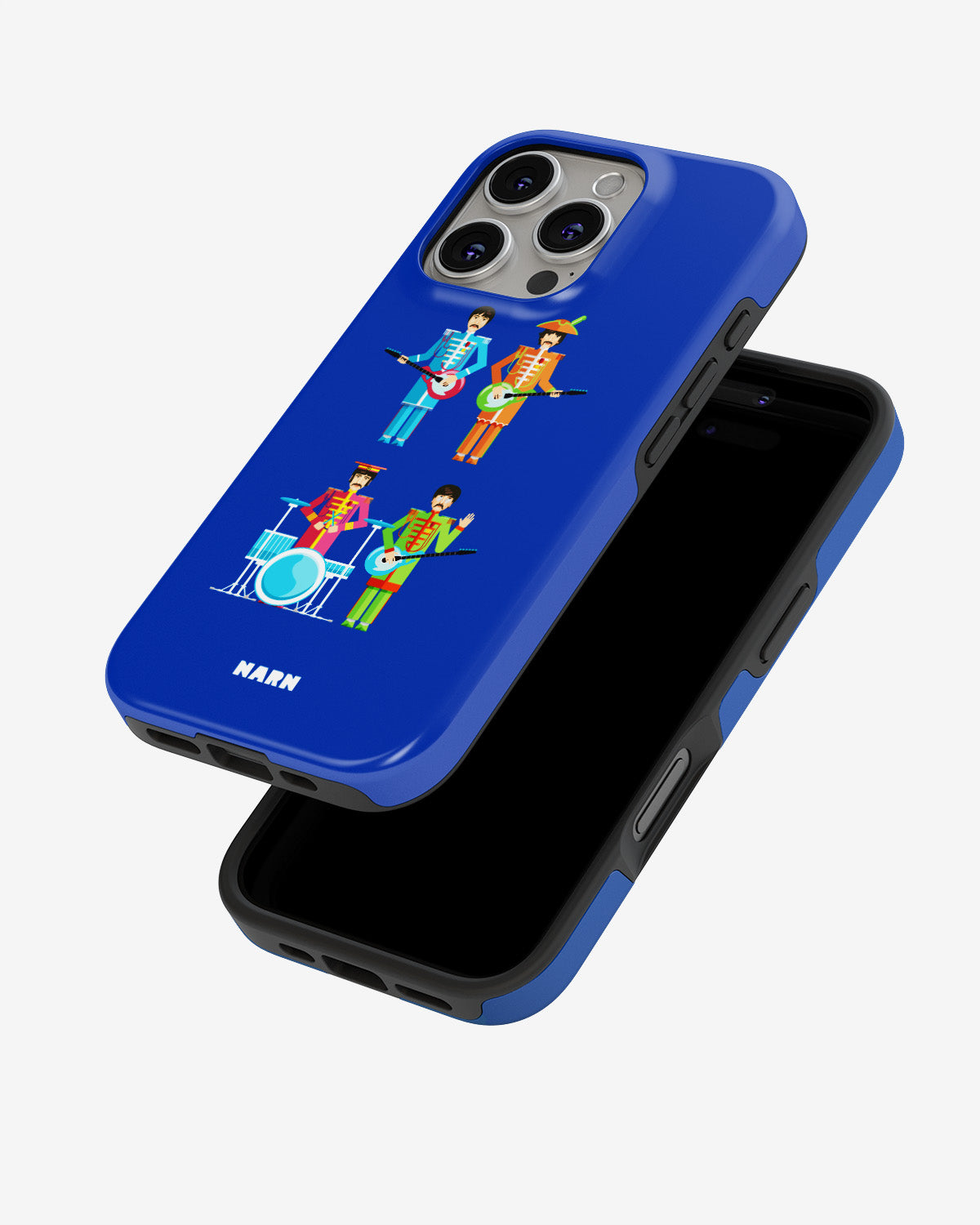 iPhone 16 Pro Max Tough Case – Beatles Blue - View 4