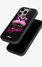 iPhone 16 Pro Max Tough Case – Beach Flamingo - View 4