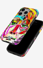 iPhone 16 Pro Max Tough Case – Abstract Portrait - View 4