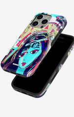 iPhone 16 Pro Max Tough Case – Abstract Cat - View 4