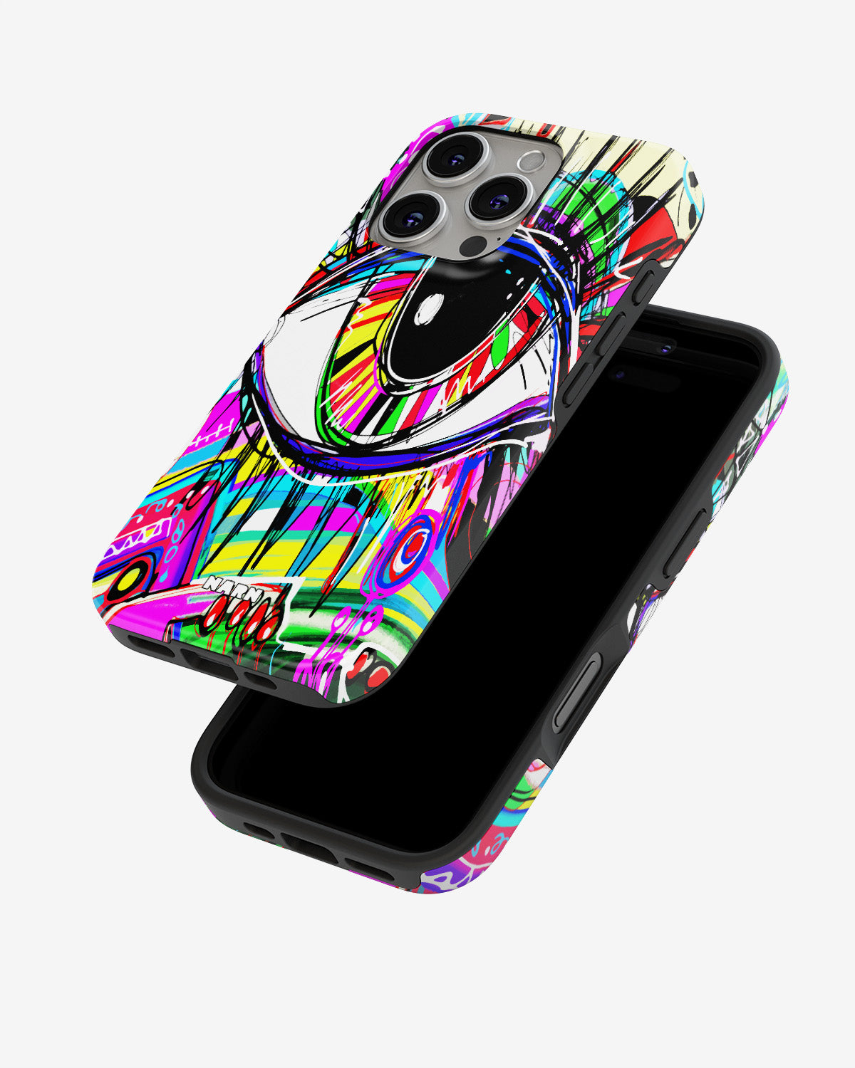 iPhone 16 Pro Max Tough Case – Abstract Eye - View 4